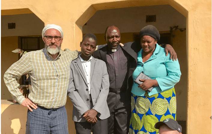 Action4Malawi partners - Anthony West with Anthony Weston family